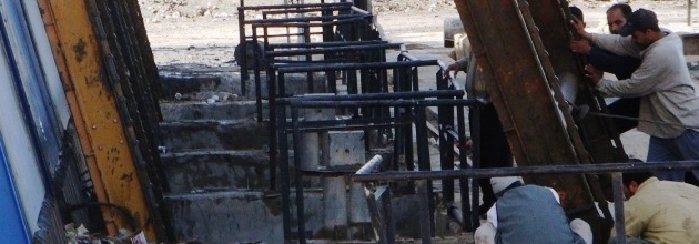 Installation of A Chain-Type Weed Screen Cleaning System