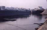 Barge Approaching Slipway